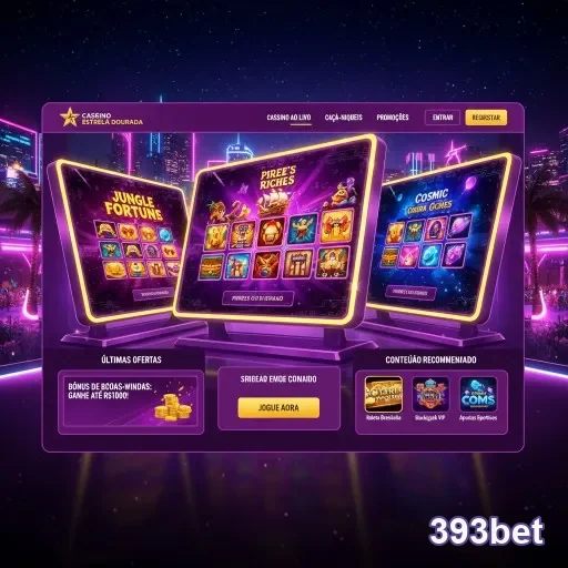 Ilustração de Explore o Cassino Online 393bet com Slots e Recompensas VIP